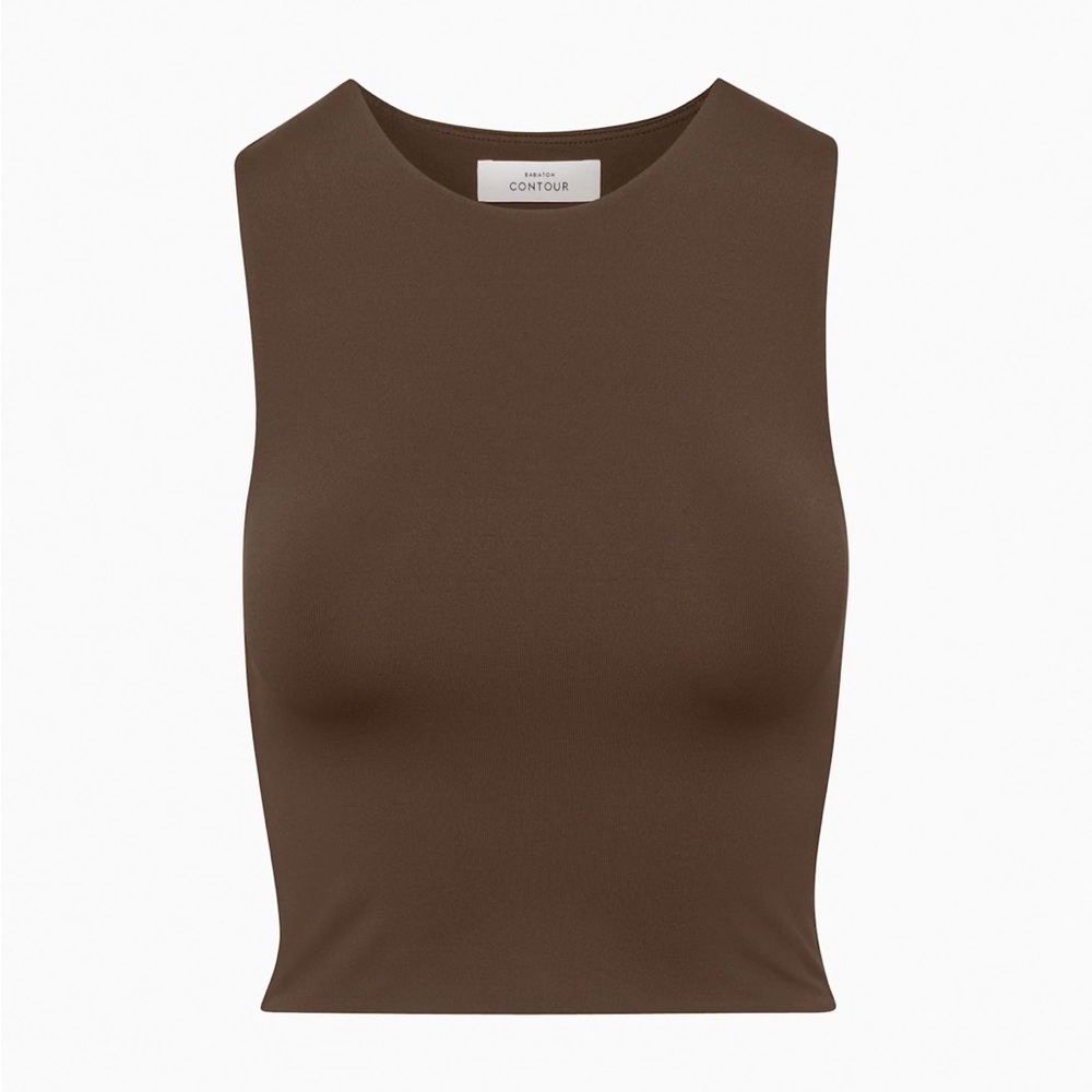 Babaton Contour Muscle Tank Size Large in Coffee Bean